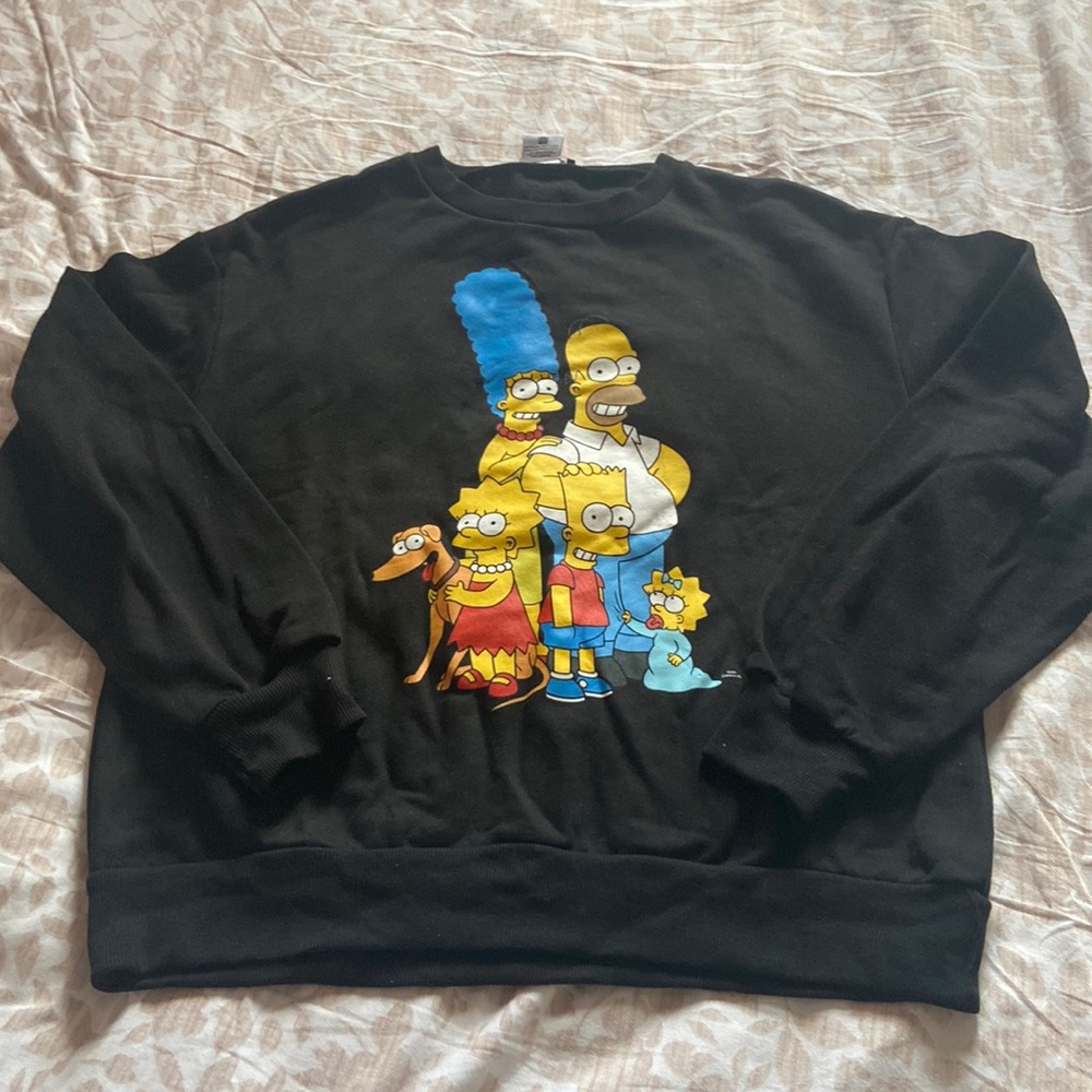 Zara Woman Simpsons Sweatshirt